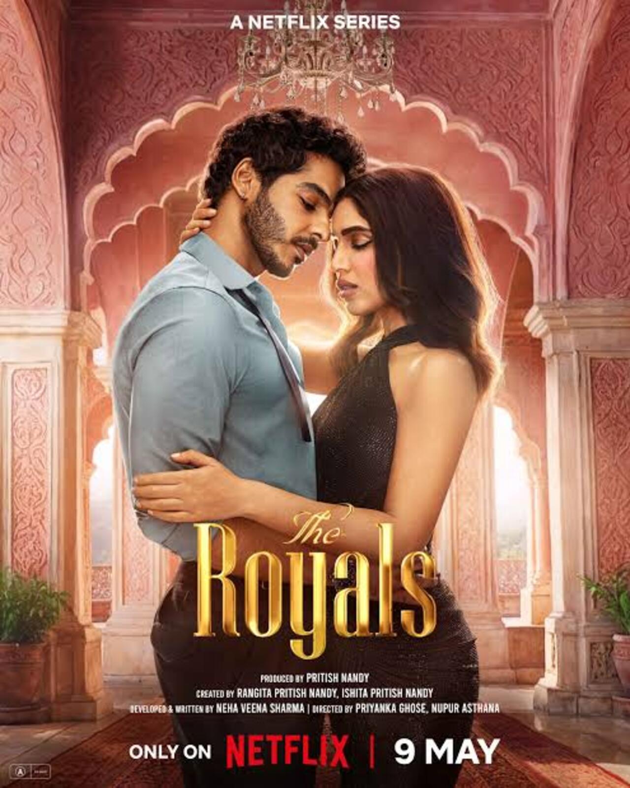 Royals 
A gripping political drama loaded with scandal, power struggles, and corruption, Royals keeps viewers hooked with its unpredictable world-building. Ishaan Khatter and Bhumi Pednekar deliver intense performances and chemistry. 